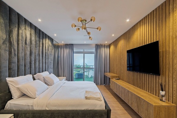 Family Room, Balcony, City View | In-room safe, desk, laptop workspace, blackout drapes