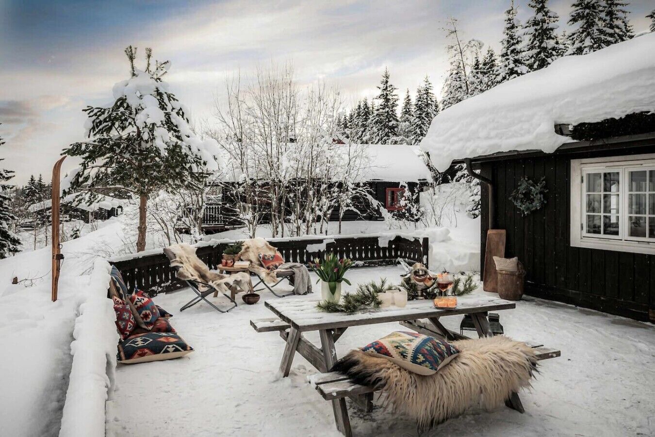 Utendørsservering