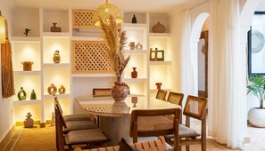 Dining - Riad Elhoria - 4 Suites Kasbah Bassin Clim (Marrakesh)