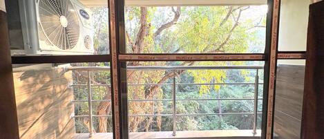 Quadruple Room, City View | View from room