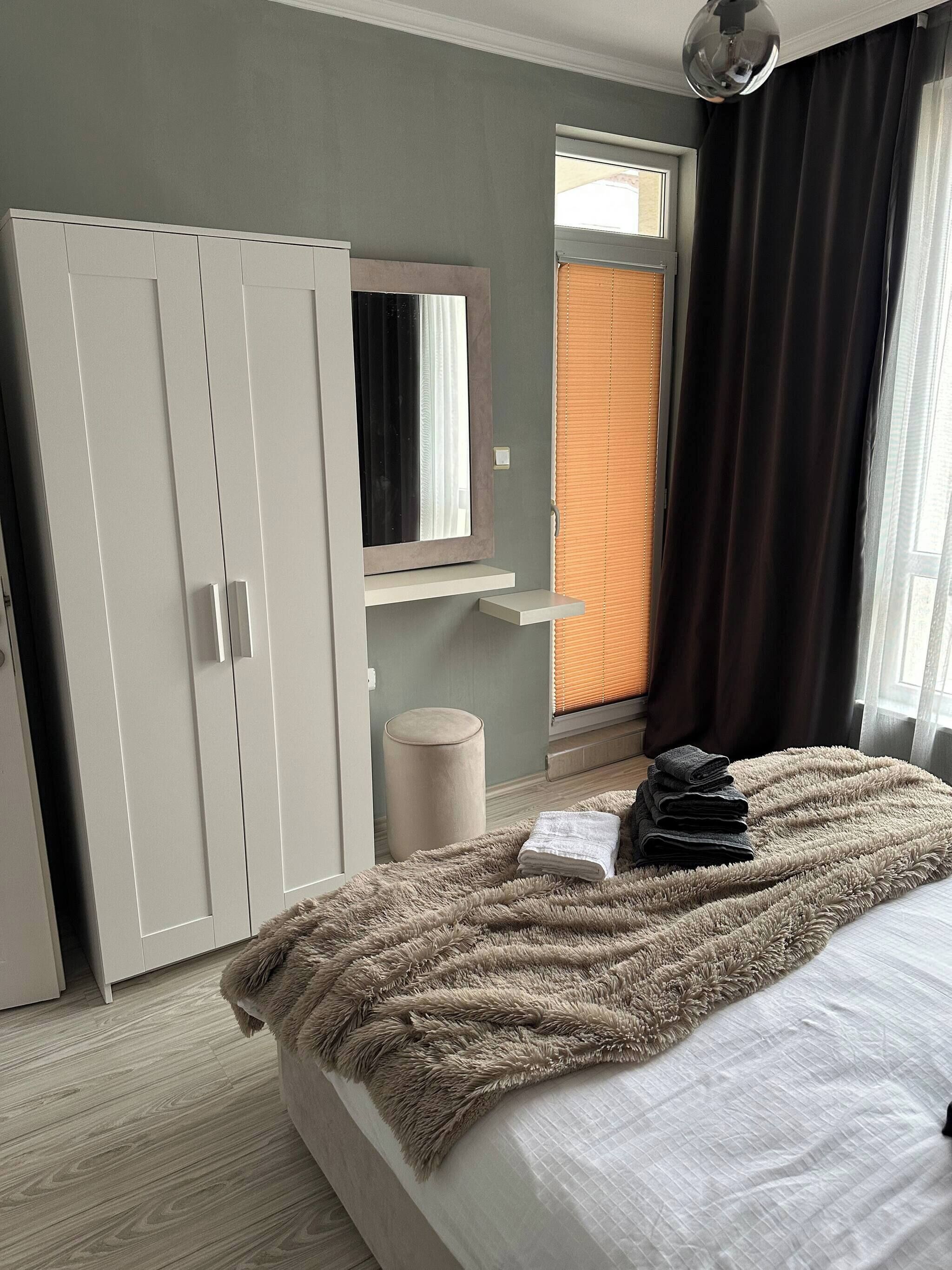Phòng, 1 phòng ngủ, phù hợp cho người khuyết tật, ban công | 2 phòng ngủ 