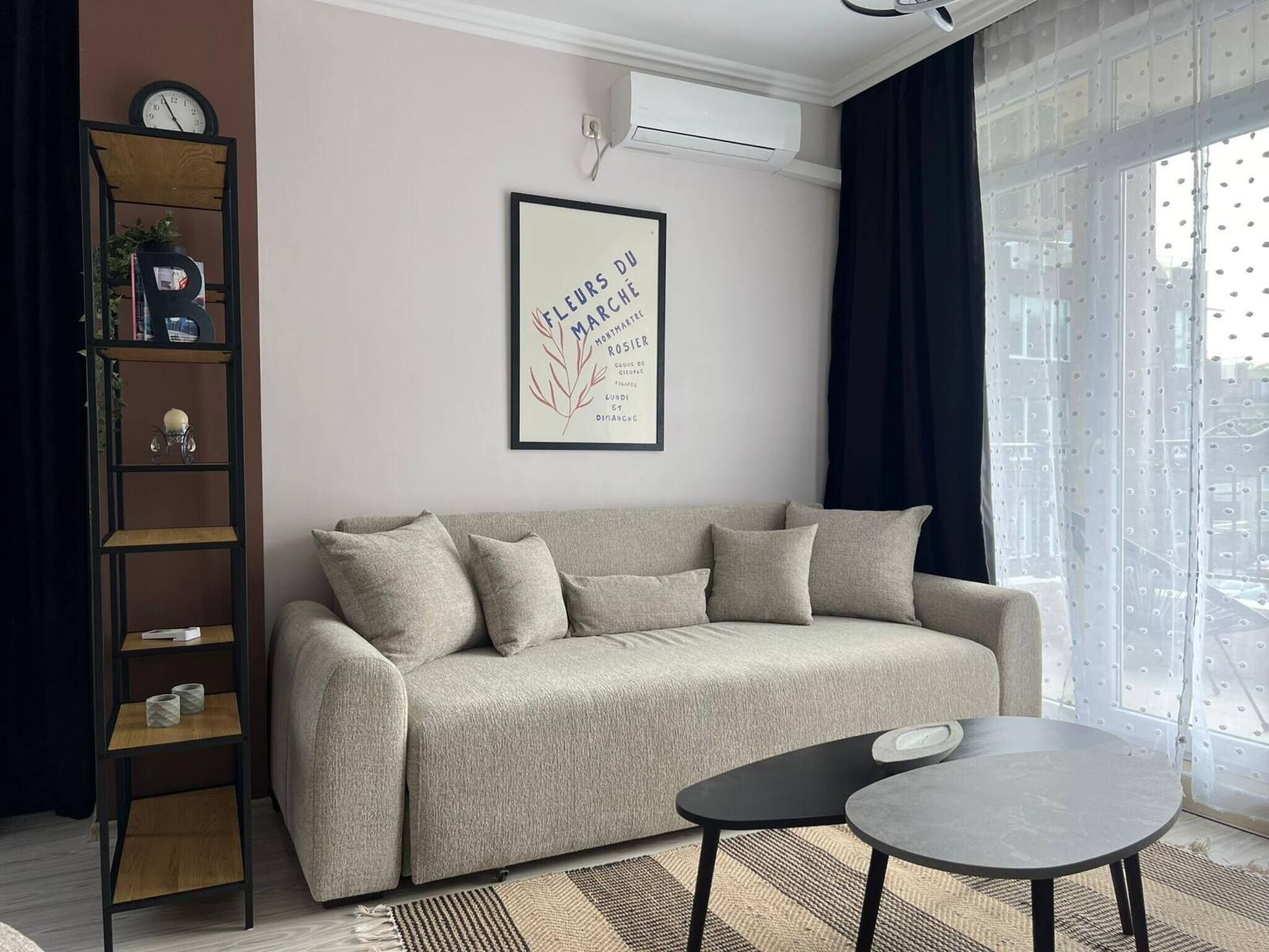 Kamer, 1 slaapkamer, toegankelijk voor mindervaliden, balkon | Woonkamer