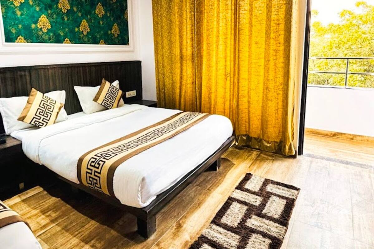 豪華三人房, 露台, 城市景