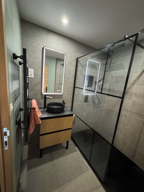 Shower, hair dryer, towels, toilet paper - Large family home - Garden + parking (Le Mans)