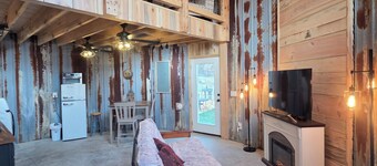 Unique farm stay in a lofted 1 bedroom completely furnished silo.