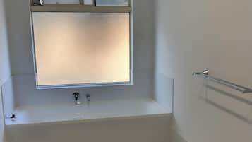 Towels, soap, toilet paper