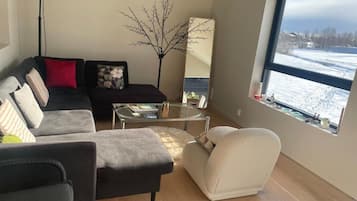 Room, 1 Bedroom | Living area