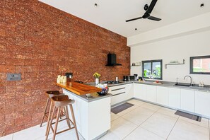 Private kitchen - ELIVAAS 3 BHK With Private Pool and Gazebo | Terraces Villa Luxe (Marra)
