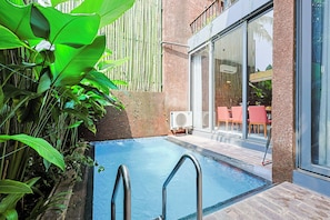 Outdoor pool - ELIVAAS 3 BHK With Private Pool and Gazebo | Terraces Villa Luxe (Marra)