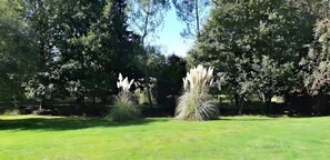 Property grounds - Gîte Douceur de Vivre - Marais: Lake View, Shared Pool & Wi-Fi (Saint-Avaugourd-des-Landes)