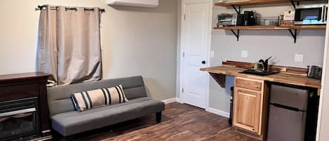 TV connectée, cheminée