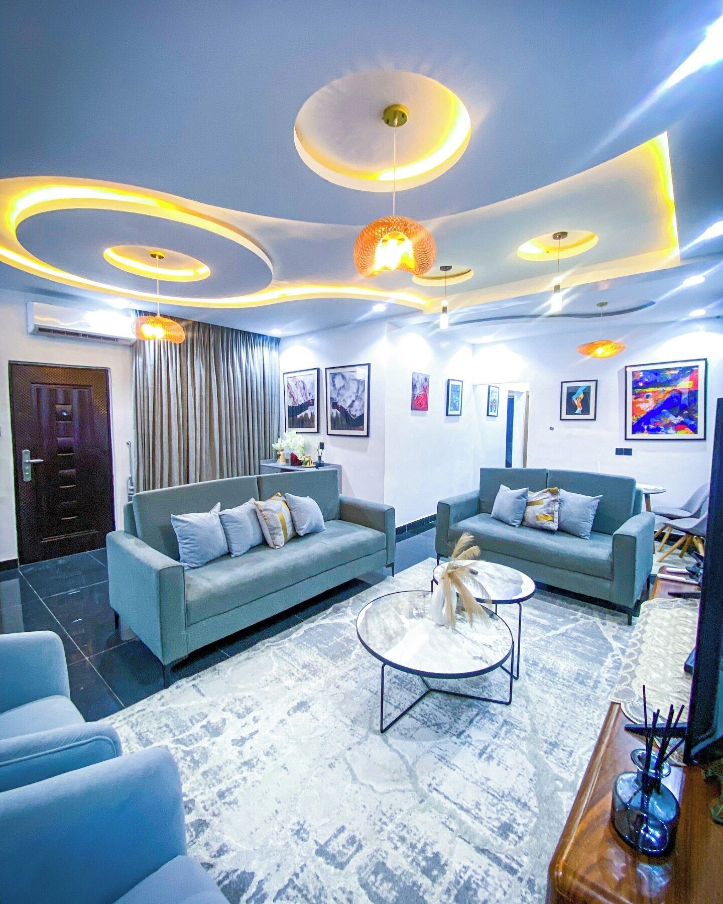 Área de sala de estar