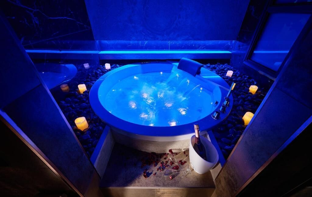 Deluxe-Doppelzimmer, Terrasse | Pool