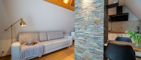 Apartment, 1 Bedroom | Living room