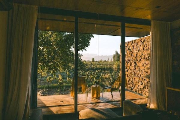 Kamar Double atau Twin Deluks, pemandangan kebun anggur | Interior