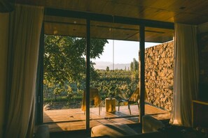 ห้องดีลักซ์ดับเบิลหรือทวิน, วิวไร่องุ่น | ภายใน