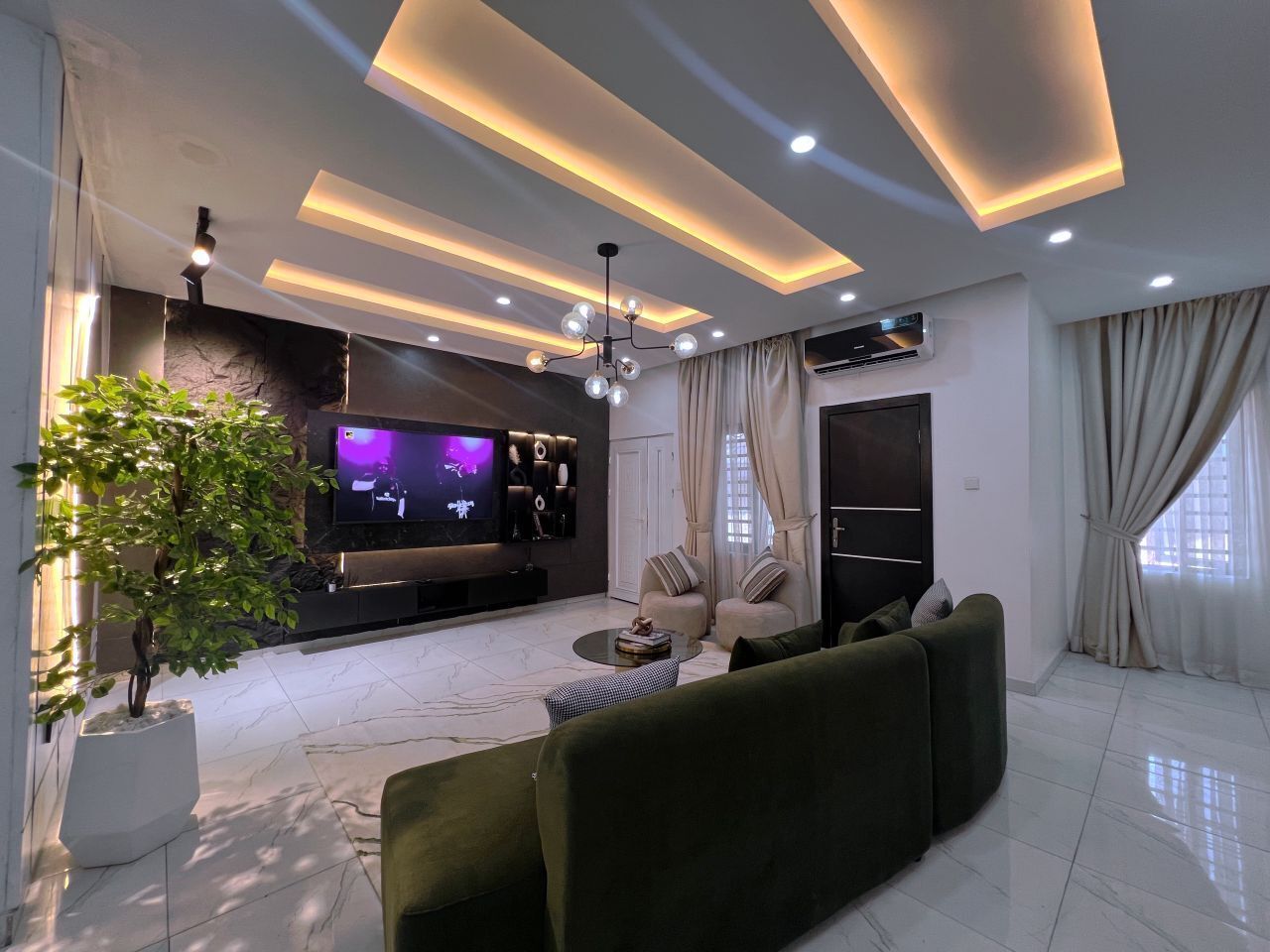 Área de sala de estar