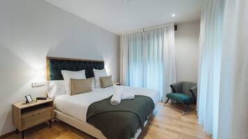 Premium bedding, minibar, in-room safe, desk