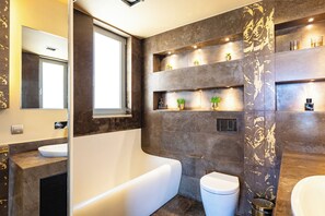 Villa, Sea View | Bathroom - Villa Idylle Crete (Rethymno)