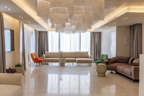 Sitzecke in der Lobby
