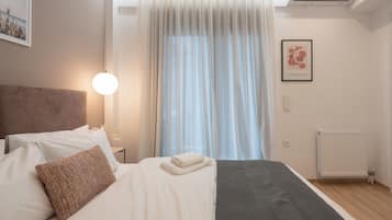 Căn hộ Cao cấp | Bộ đồ giường cao cấp, két bảo mật tại phòng, trang trí khác biệt