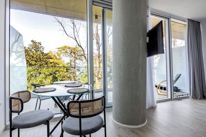 Premium Seafront studio at Batumi Botanical Gardens