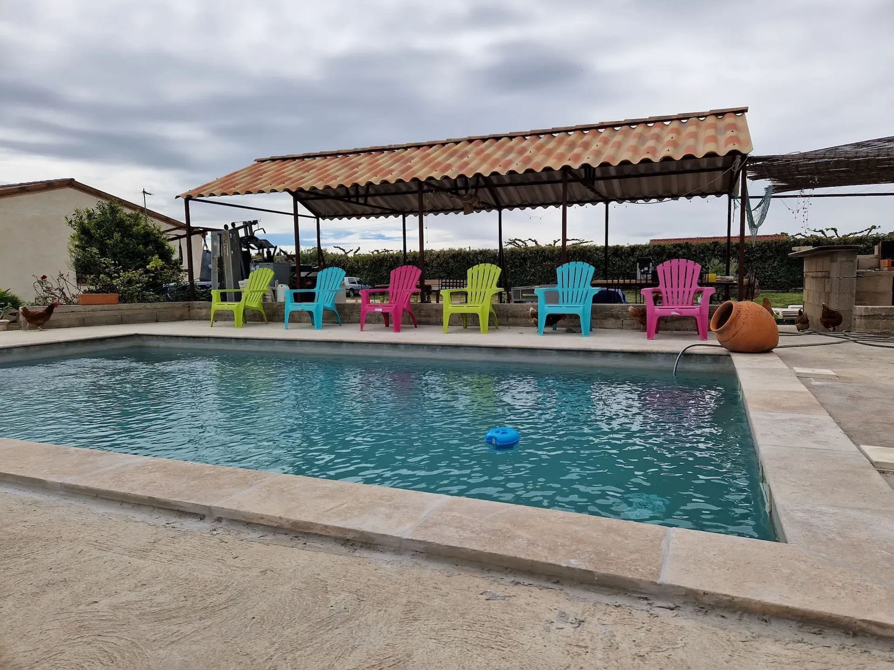 Swimming pool view