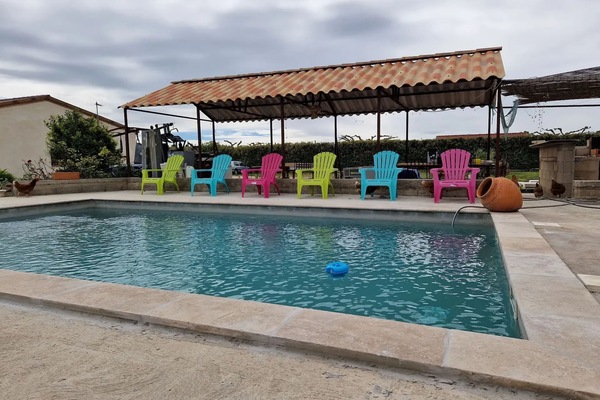 Swimming pool view