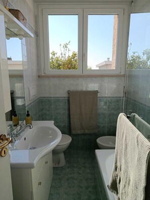 Shower, hair dryer, bidet, towels - House Al Sole | San Remo | swimming pool + free garage (Sanremo)