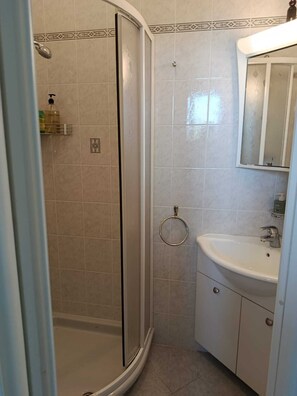Shower, hair dryer, bidet, towels - House Al Sole | San Remo | swimming pool + free garage (Sanremo)
