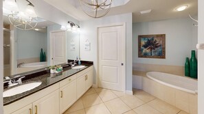 Bathroom - Beautiful, Stylish Poolside Condo! (Bonita Springs)