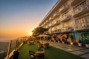 Deluxe-rum - balkong | Restaurang utomhus