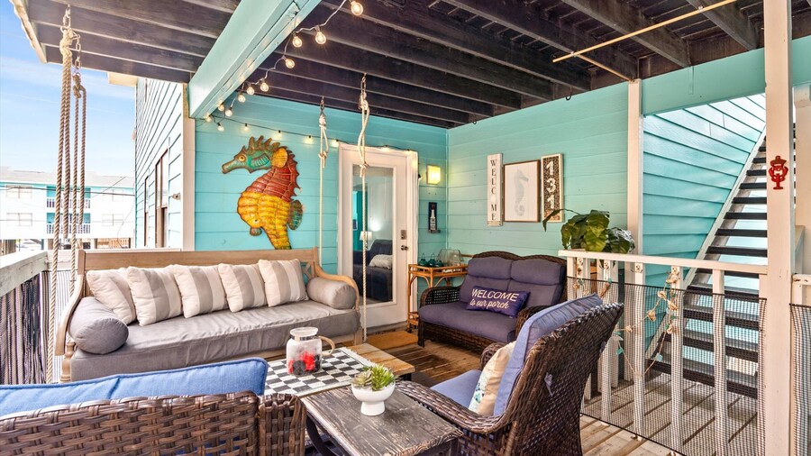 Coastal Condo Steps From the Beach