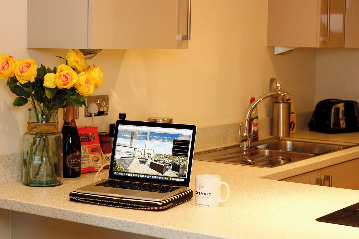 Microwave, oven, stovetop, electric kettle