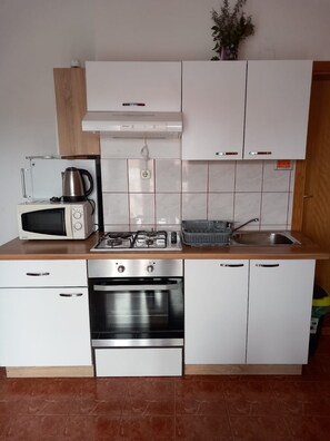 Standard Apartment, Garden View | Private kitchen - Apartments Mihalic  (Vir)
