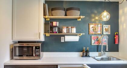 Chic, Central Spokane Apt for Couples & Solo Stays
