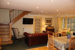 TV, fireplace - Forget Me Not - Craigengillan Estate (Dalmellington)