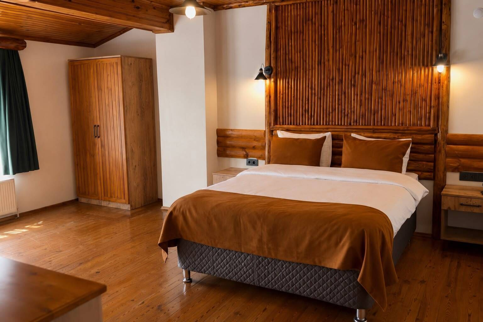 Habitación doble estándar de uso individual | Escritorio, wifi gratis y ropa de cama 