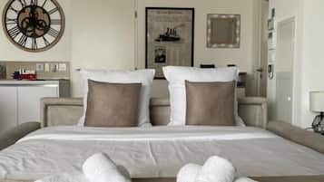 In-room safe, blackout curtains, iron/ironing board, free WiFi