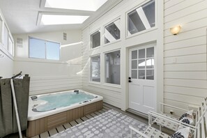 Interior - Relaxing Summer Getaway by InvitedHome | Hot Tub, Bunk Room, Fitness, Fireplace (Park City)