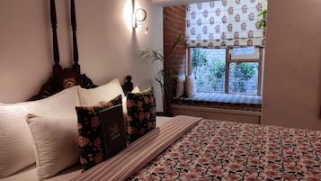 Deluxe dubbelrum - utsikt mot trädgården