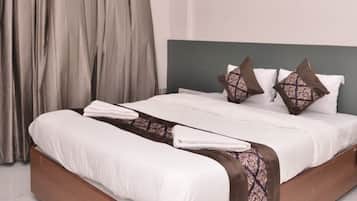 Quarto casal luxo, vista para a cidade