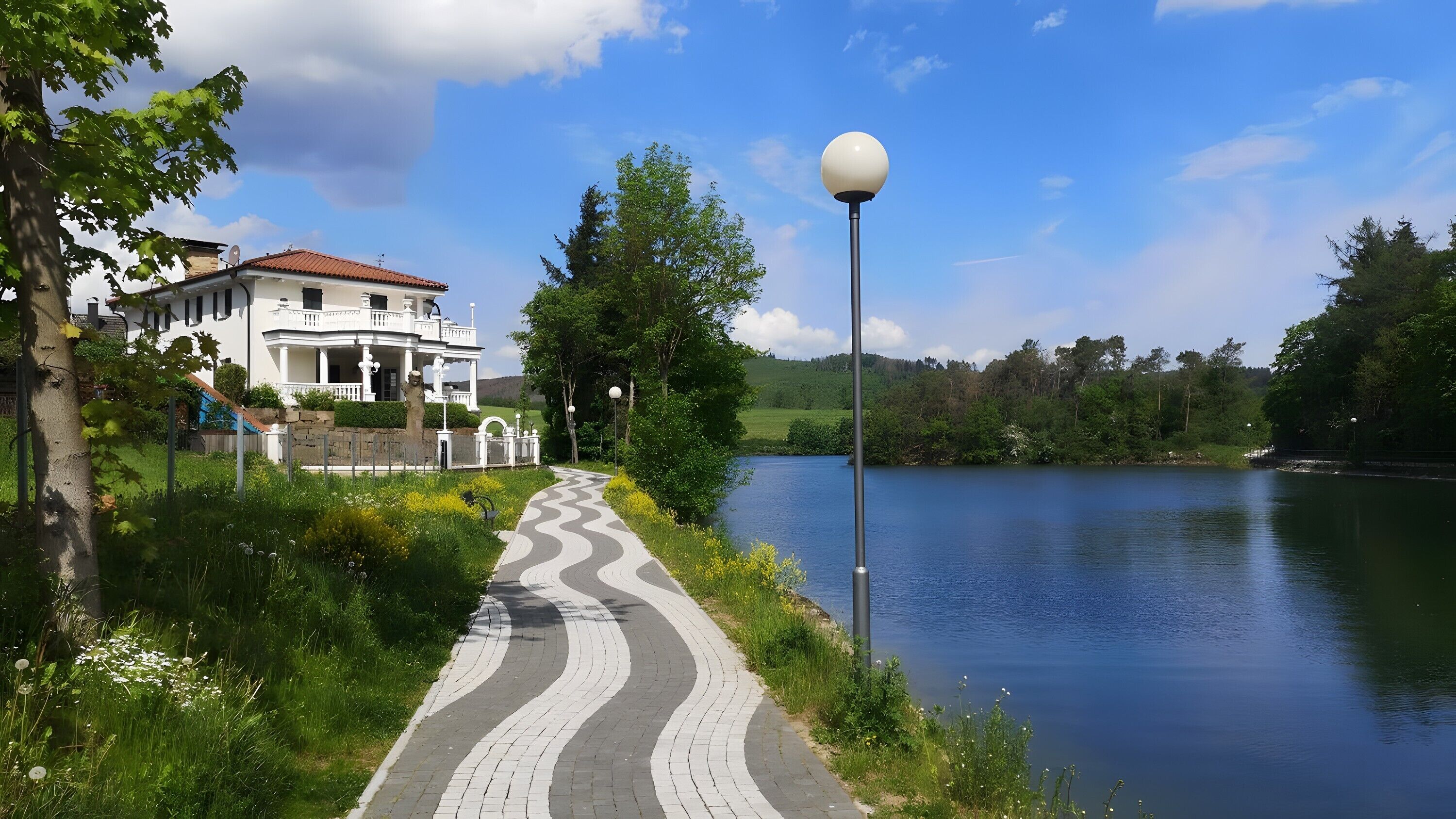 Terrein van de accommodatie