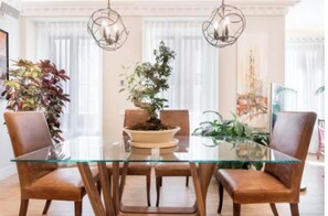 Dining - Luxury Designer Apartment with Balcony Views of Puerta del Sol (Madrid)