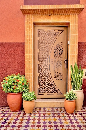 Exterior detail. Marrakech home AirPort