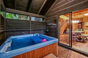 Cabane, 2 chambres | Terrasse/Patio