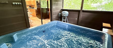 Cabin, 2 Bedrooms | Terrace/patio