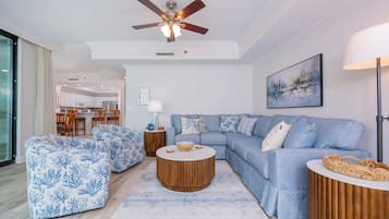 Condo, 2 Bedrooms | Living area