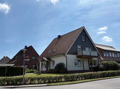 Exterior. Coastal Holiday Apartment