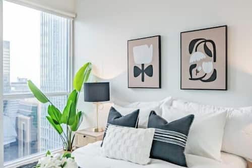 Suite Deluxe, non-fumeurs, vue ville | Intérieur